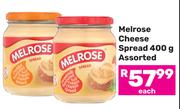Melrose Cheese Spread Assorted-400g