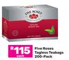 Five Roses Tagless Teabags 200 Pack