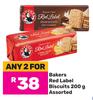 Bakers Red Label Biscuits Assorted-For 2 x 200g
