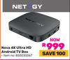 Netogy Nova 4K Ultra HD Android TV Box