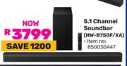 Samsung 5.1 Channel Soundbar HW-B750F/XA