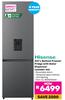 Hisense 347Ltr Bottom Freezer Fridge With Water Dispenser H450BIT-WD