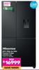 Hisense 631Ltr Side-By-Side Freezer Fridge H800SB-WD