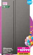 Hisense 543Ltr Side-By-Side Freezer Fridge H680SIT