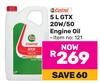 Castrol 5Ltr GTX 20W/50 Engine Oil