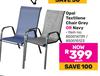 Opal Textilene Chair (Grey Or Navy)-Each