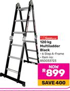 Tradequip 120kg Multiladder (Black)