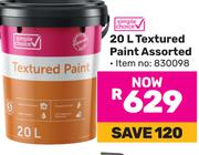 Simple Choice Textured Paint Assorted-20Ltr