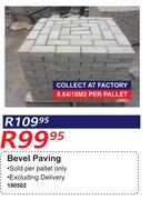 Bevel Paving 190502