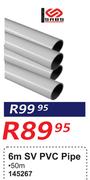 6m SV PVC Pipe 50m 145267