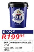DIR Contractors PVA 137953-20L