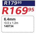 Ceiling Board 6.4mm 140734
