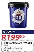 DIR Contractors PVA 137953-20Lt