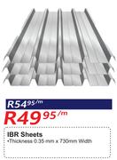 IBR Sheets-Per m
