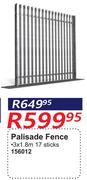 Palisade Fence 156012