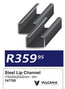 Vulcania Steel Lip Channel 147760