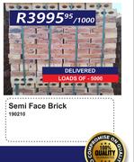 Semi Face Brick 190210-Per 1000