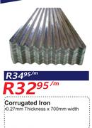 Corrugated Iron-Per m