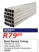 Steel Square Tubing 163257