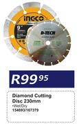 Ingco Diamond Cutting Disc 230mm 154693/167379