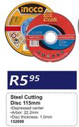 Ingco Steel Cutting Disc 115mm 152699