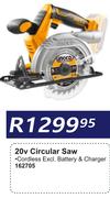 Ingco 20V Circular Saw 162705