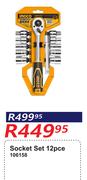 Ingco Socket Set 12 Pce 106158