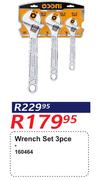 Ingco Wrench Set- 3 Piece