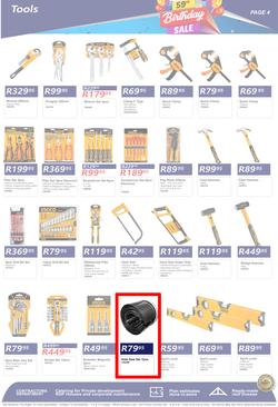 K Carrim Builders Mecca : 59th Birthday Sale (10 October - 04 December 2023), page 4