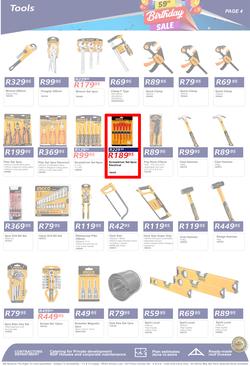 K Carrim Builders Mecca : 59th Birthday Sale (10 October - 04 December 2023), page 4