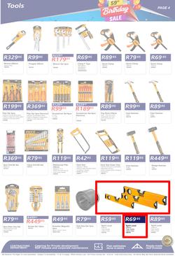 K Carrim Builders Mecca : 59th Birthday Sale (10 October - 04 December 2023), page 4