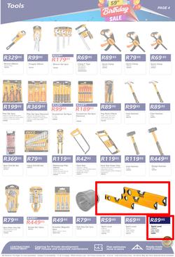 K Carrim Builders Mecca : 59th Birthday Sale (10 October - 04 December 2023), page 4