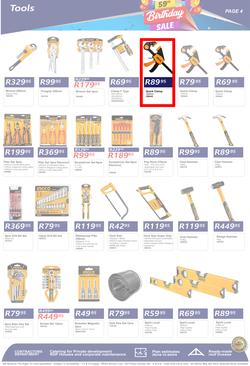 K Carrim Builders Mecca : 59th Birthday Sale (10 October - 04 December 2023), page 4