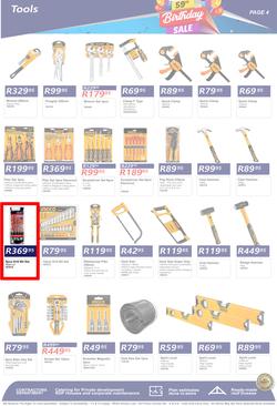 K Carrim Builders Mecca : 59th Birthday Sale (10 October - 04 December 2023), page 4