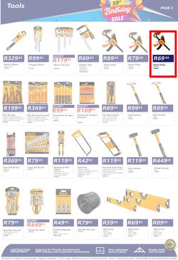 K Carrim Builders Mecca : 59th Birthday Sale (10 October - 04 December 2023), page 4