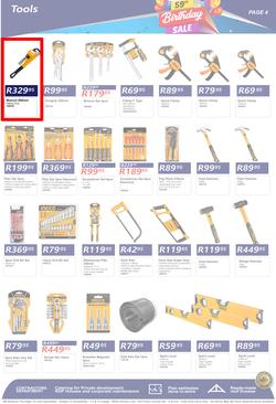 K Carrim Builders Mecca : 59th Birthday Sale (10 October - 04 December 2023), page 4