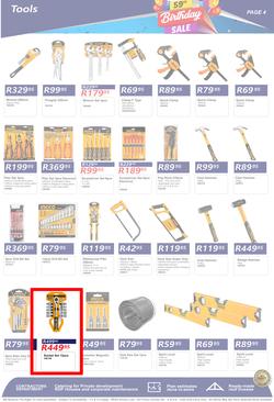 K Carrim Builders Mecca : 59th Birthday Sale (10 October - 04 December 2023), page 4