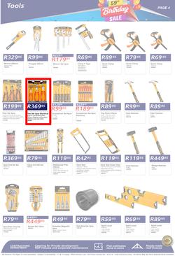 K Carrim Builders Mecca : 59th Birthday Sale (10 October - 04 December 2023), page 4