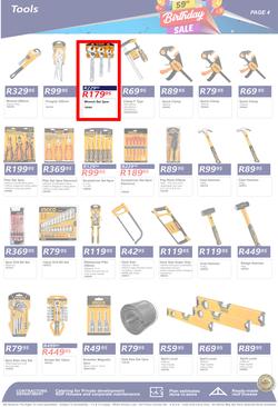 K Carrim Builders Mecca : 59th Birthday Sale (10 October - 04 December 2023), page 4