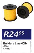 Builders Line 60Lb 136312-100m
