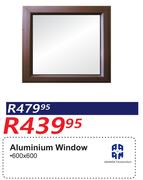 Aluminium Window 600 x 600