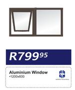 Aluminium Window-1200 x 600