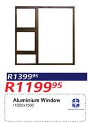 Aluminium Window-1500 x 1500