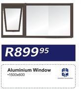 Aluminium Window-1500 x 600