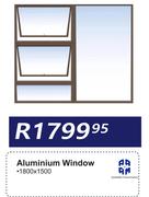 Aluminium Window-1800 x 1500