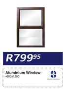 Aluminium Window-600 x 1200