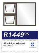 Aluminium Window-1500 x 1200