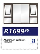 Aluminium Window-1800 x 900