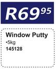 Window Putty 145128-5kg