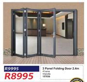 3 Panel Folding Door 2.4m 157836